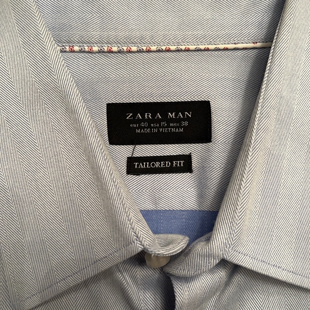 Zara Men's Shirt - Size 15